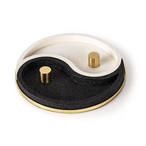 Yin Yang Tray Set